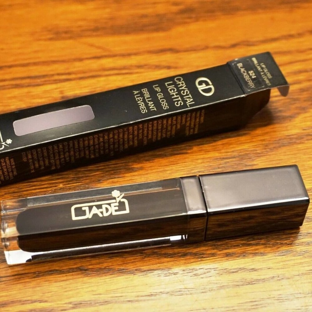 GA-DE Jade Crystal Lights Lip Gloss Blackberry